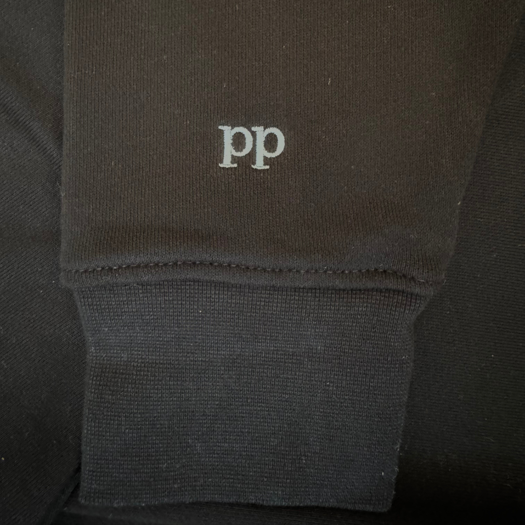 premium poor embroidered crew neck sweatshirt